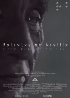Retratos en braille – retrato Bernabe Manriquez