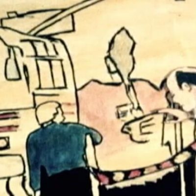 fotograma de la película Los extraños presagios de León Prozak