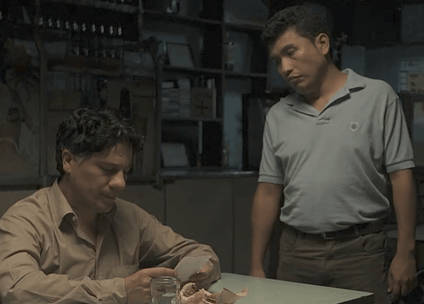 fotograma de la película Octubre