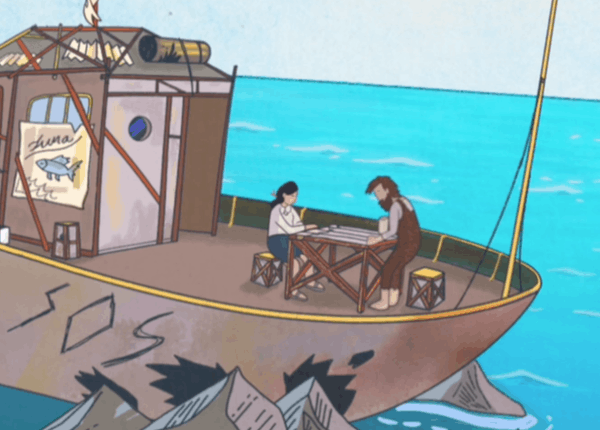 fotograma de la película Una porción por envase