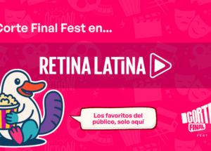 Banner oficial de Corte Final Fest 2025: muestra online en Retina Latina