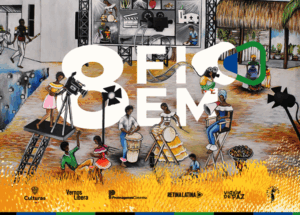 Banner oficial del FICEM 2025, Festival Internacional de Cine Evaristo Márquez en San Basilio de Palenque