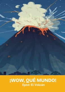 Afiche El volcán