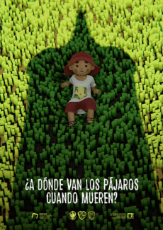 Afiche ¿A dónde van los pájaros cuando mueren?