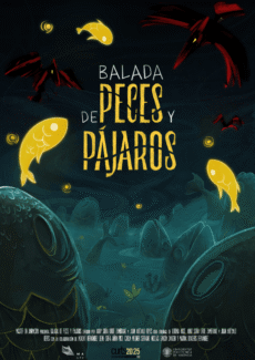 Afiche Balada de peces y pájaros