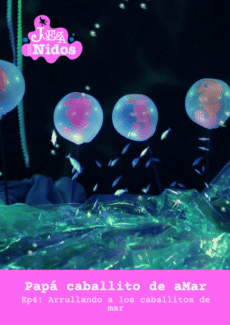 Afiche Arrullando a los caballitos de mar