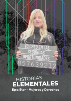 Afiche Éter – Mujeres y Derechos