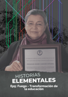 Afiche Fuego – Transformación de la educación