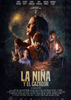 Afiche La niña y el cazador
