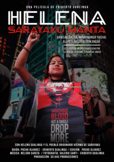 Afiche Helena de Sarayaku